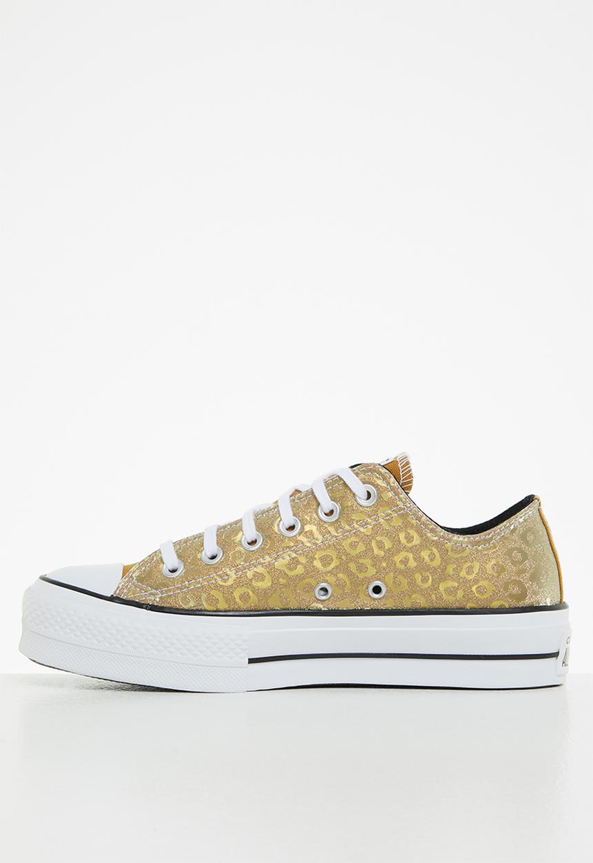 Converse - Chuck Taylor all star lift - gold/black/white