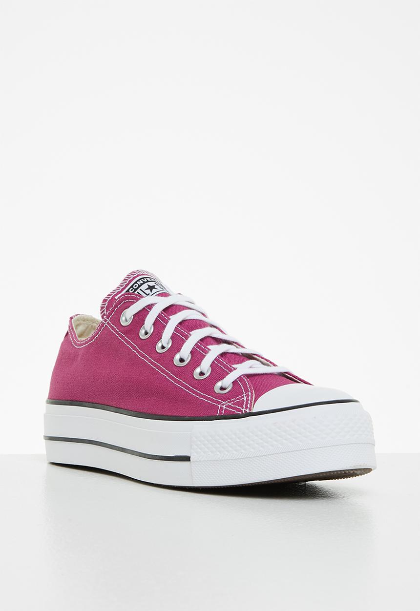 Converse - Chuck Taylor all star lift - midnight hibiscus/black/white