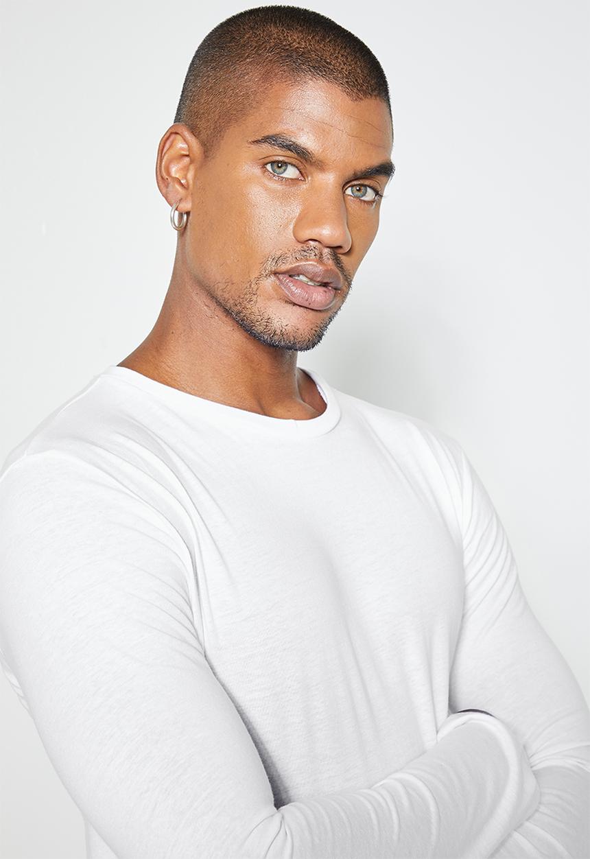 Superbalist - 3-Pack nate long sleeve crew neck tee - multi