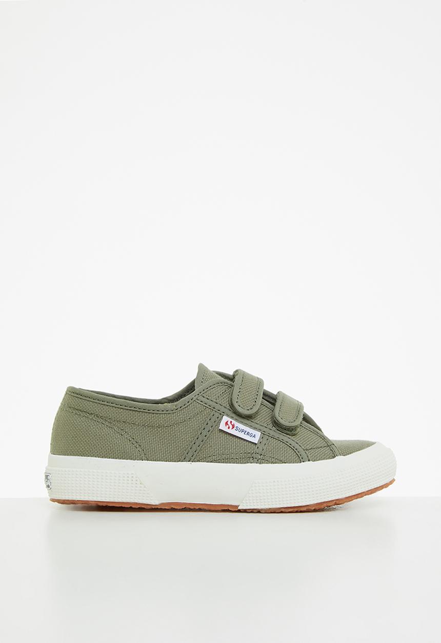 SUPERGA - 2752 Cotus strap velcro - green safari 