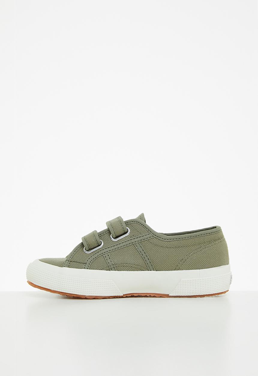 SUPERGA - 2752 Cotus strap velcro - green safari 