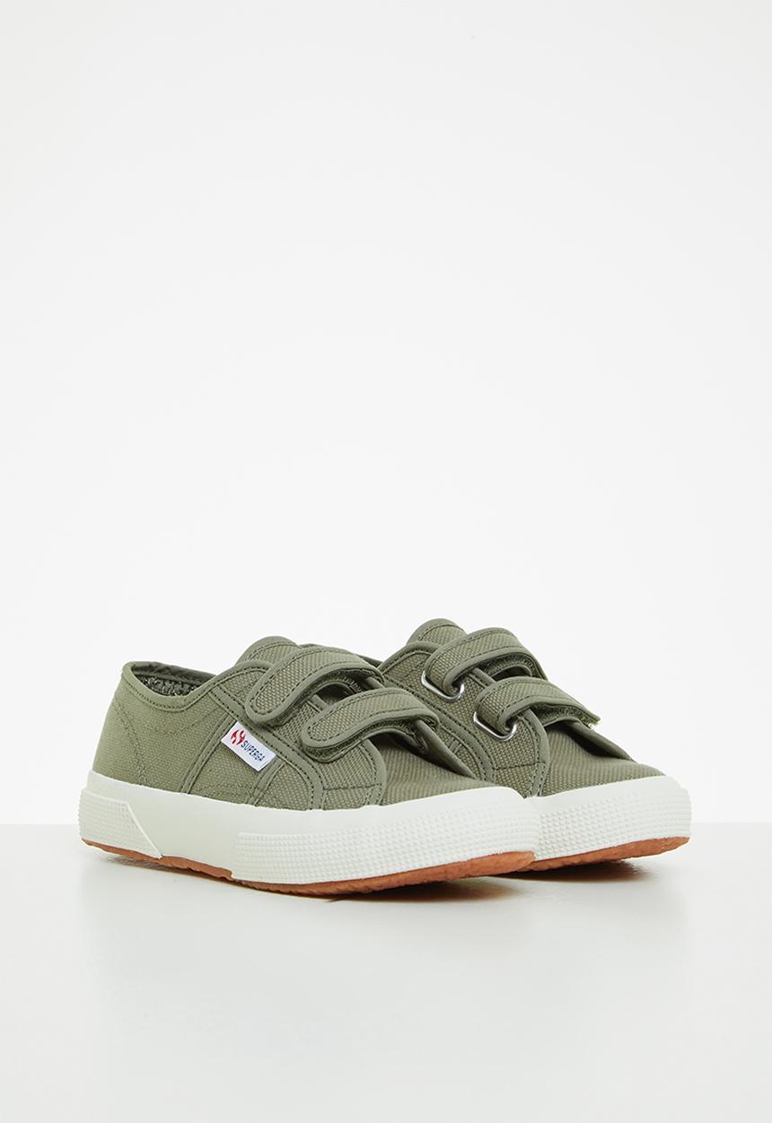 SUPERGA - 2752 Cotus strap velcro - green safari 
