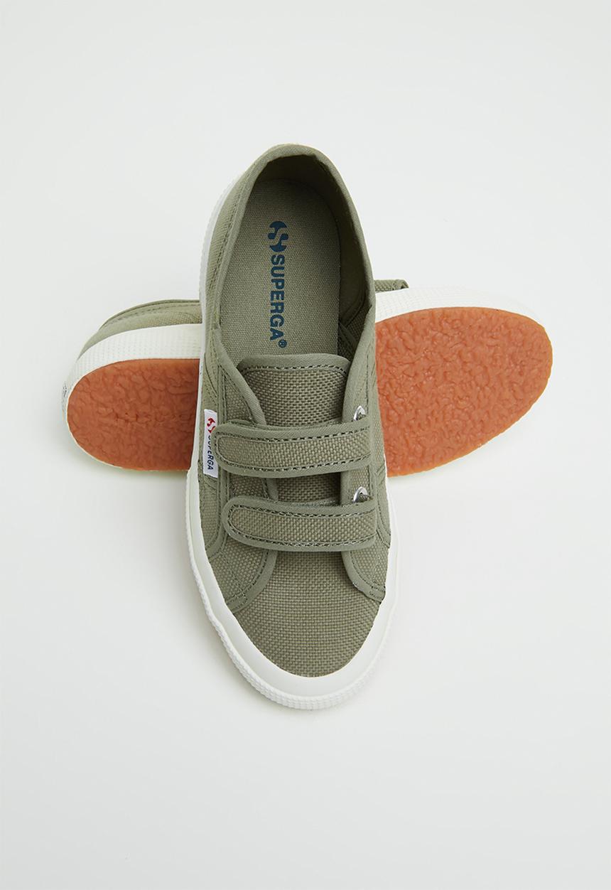 SUPERGA - 2752 Cotus strap velcro - green safari 