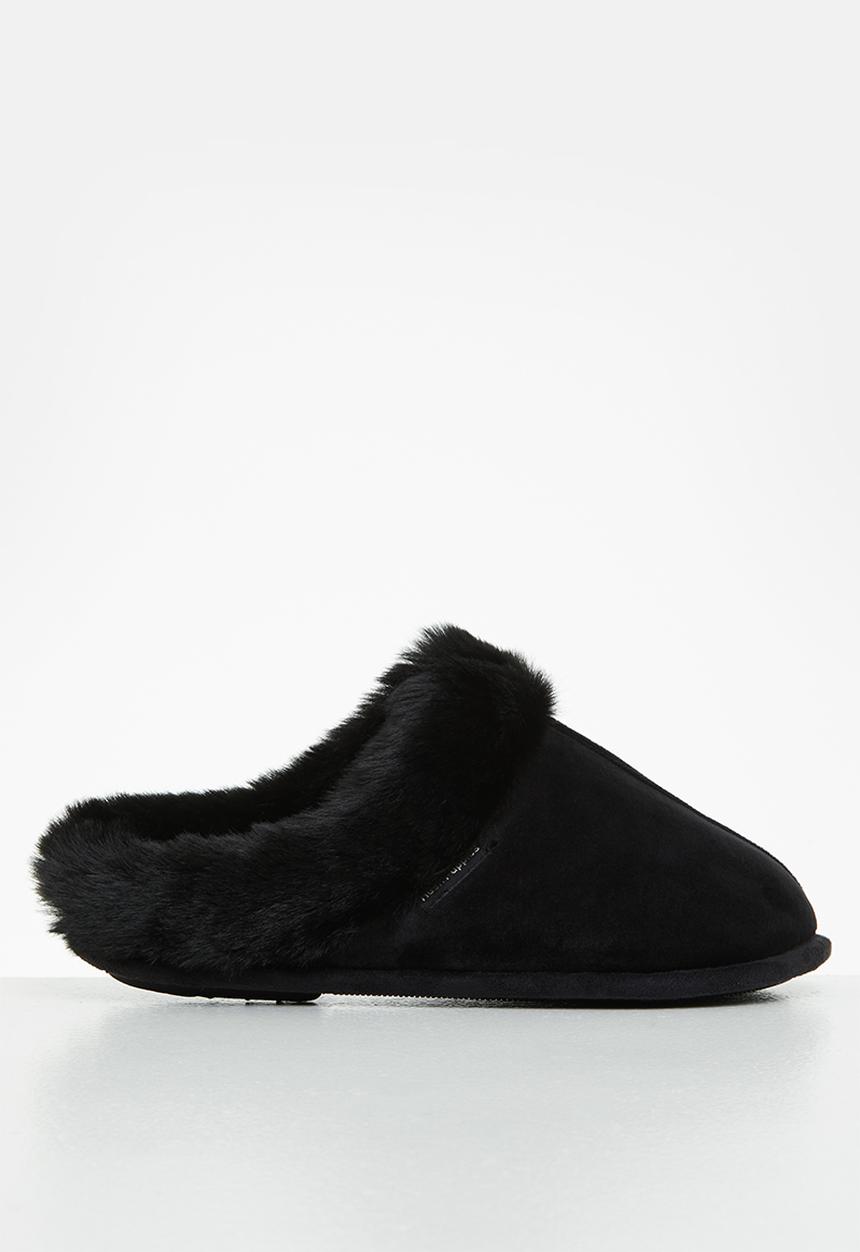 Hush Puppies - Virginia slipper - black 
