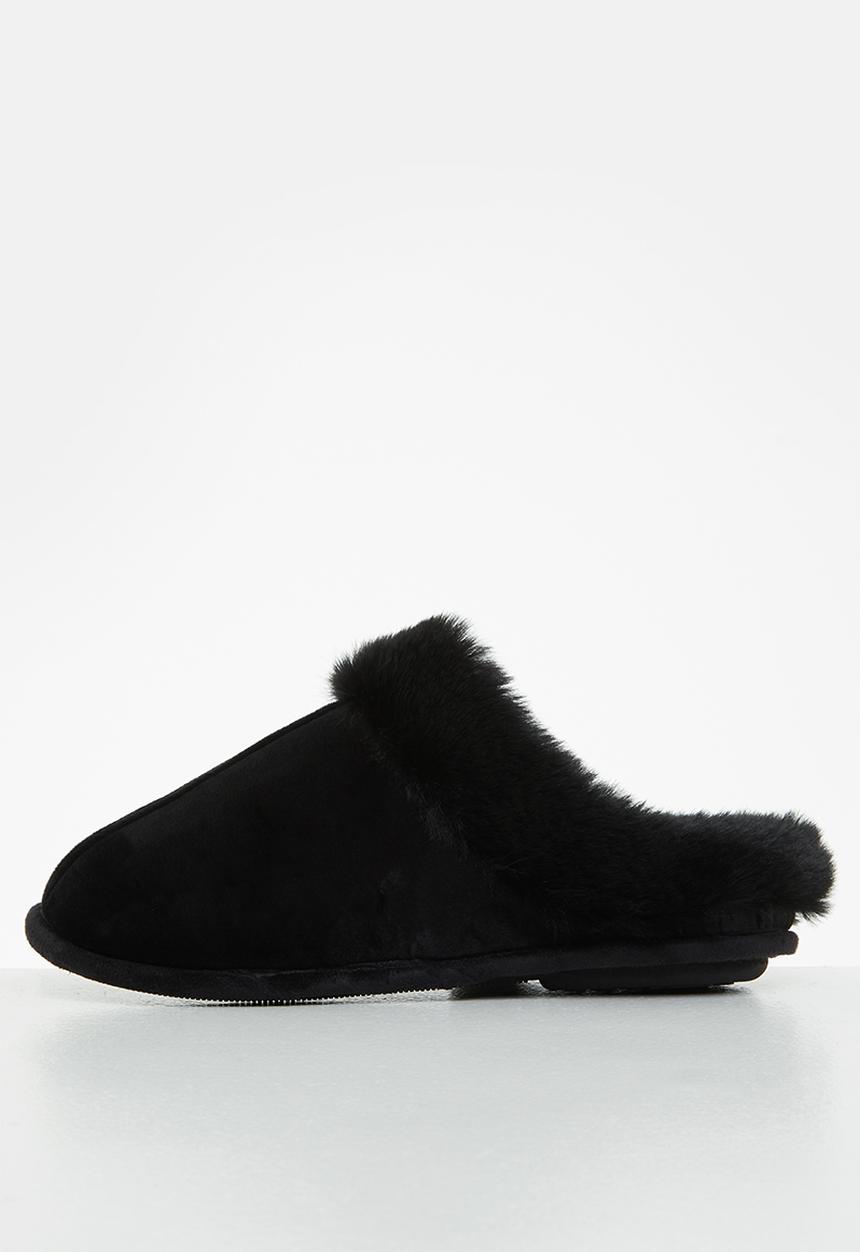 Hush Puppies - Virginia slipper - black 