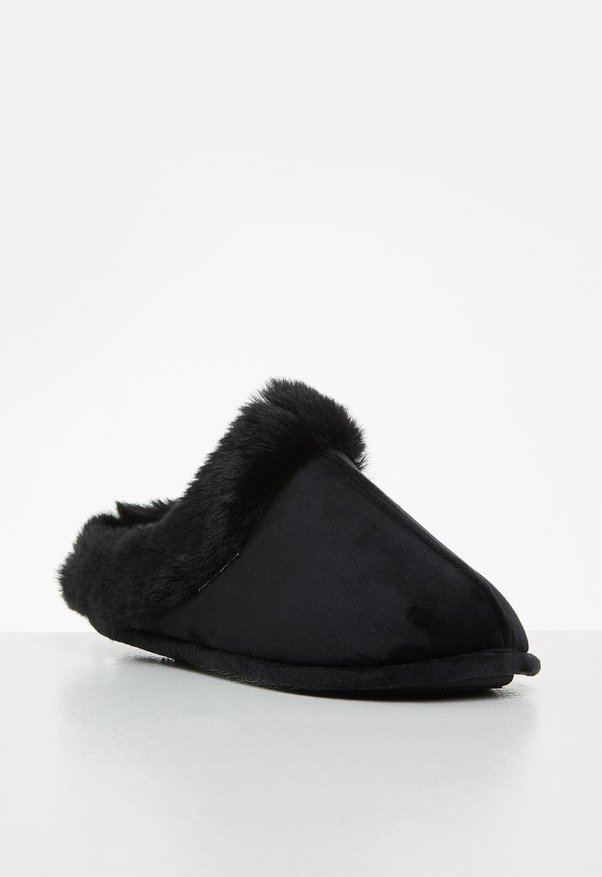Hush Puppies - Virginia slipper - black 