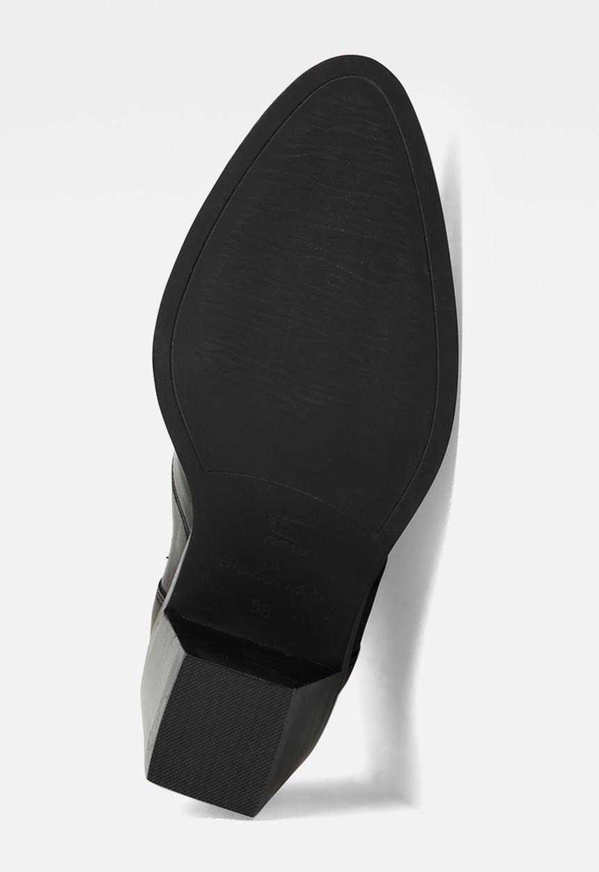 G-STAR - Tacoma ii chelsea leather w - black