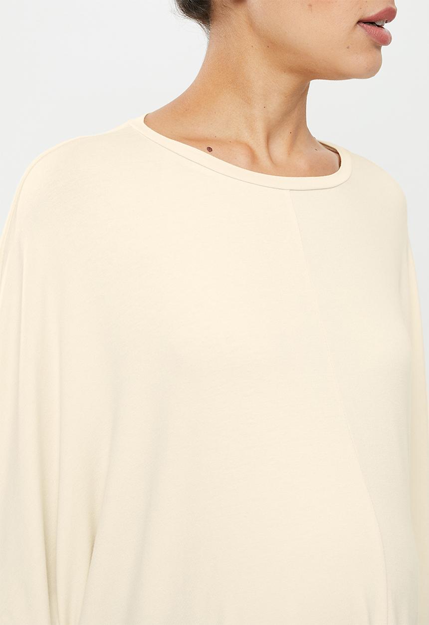 edit Maternity - Maternity cloak  sleeve top - cream