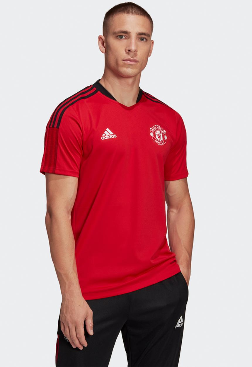 adidas Performance - MANCHESTER UNITED TIRO TRAINING JERSEY - team colleg red