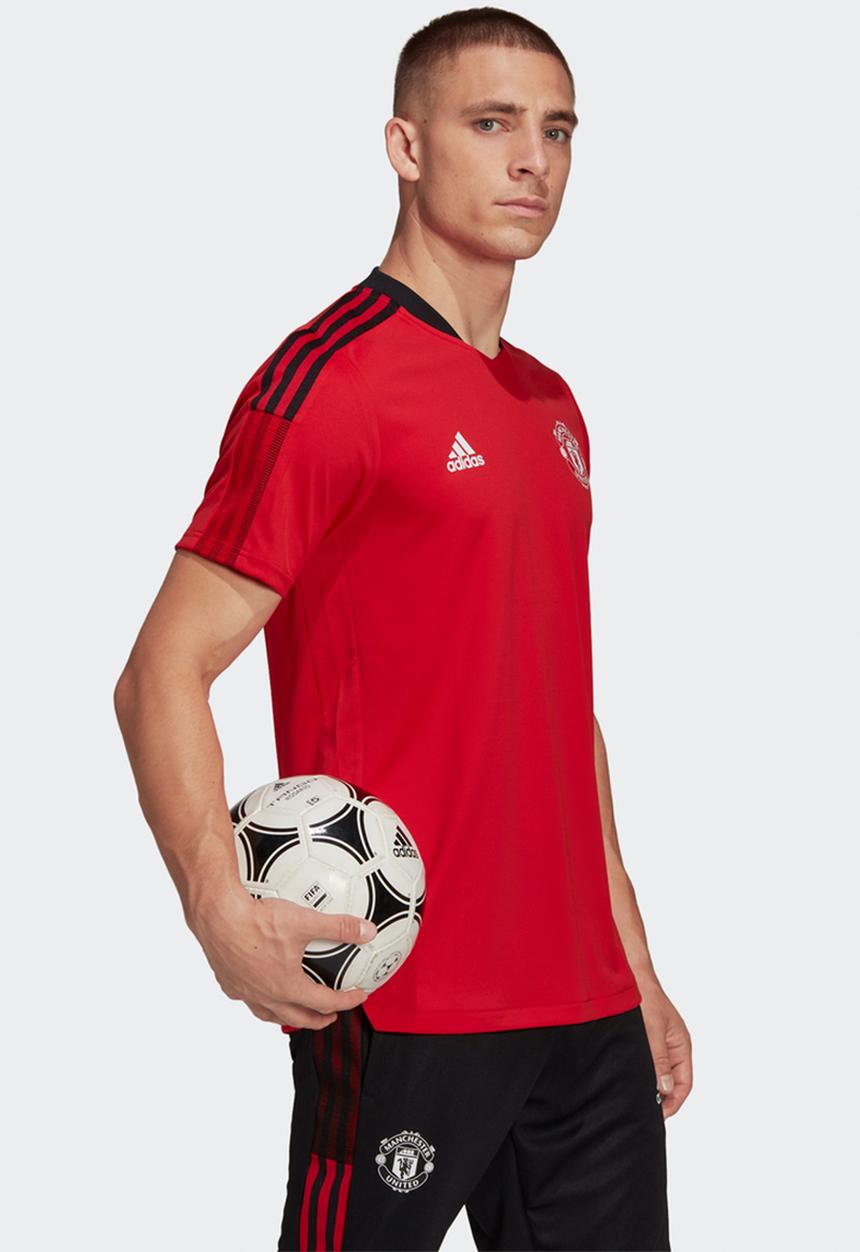 adidas Performance - MANCHESTER UNITED TIRO TRAINING JERSEY - team colleg red