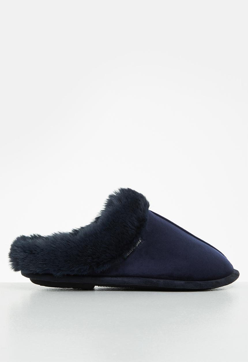 Hush Puppies - Virginia slipper - navy