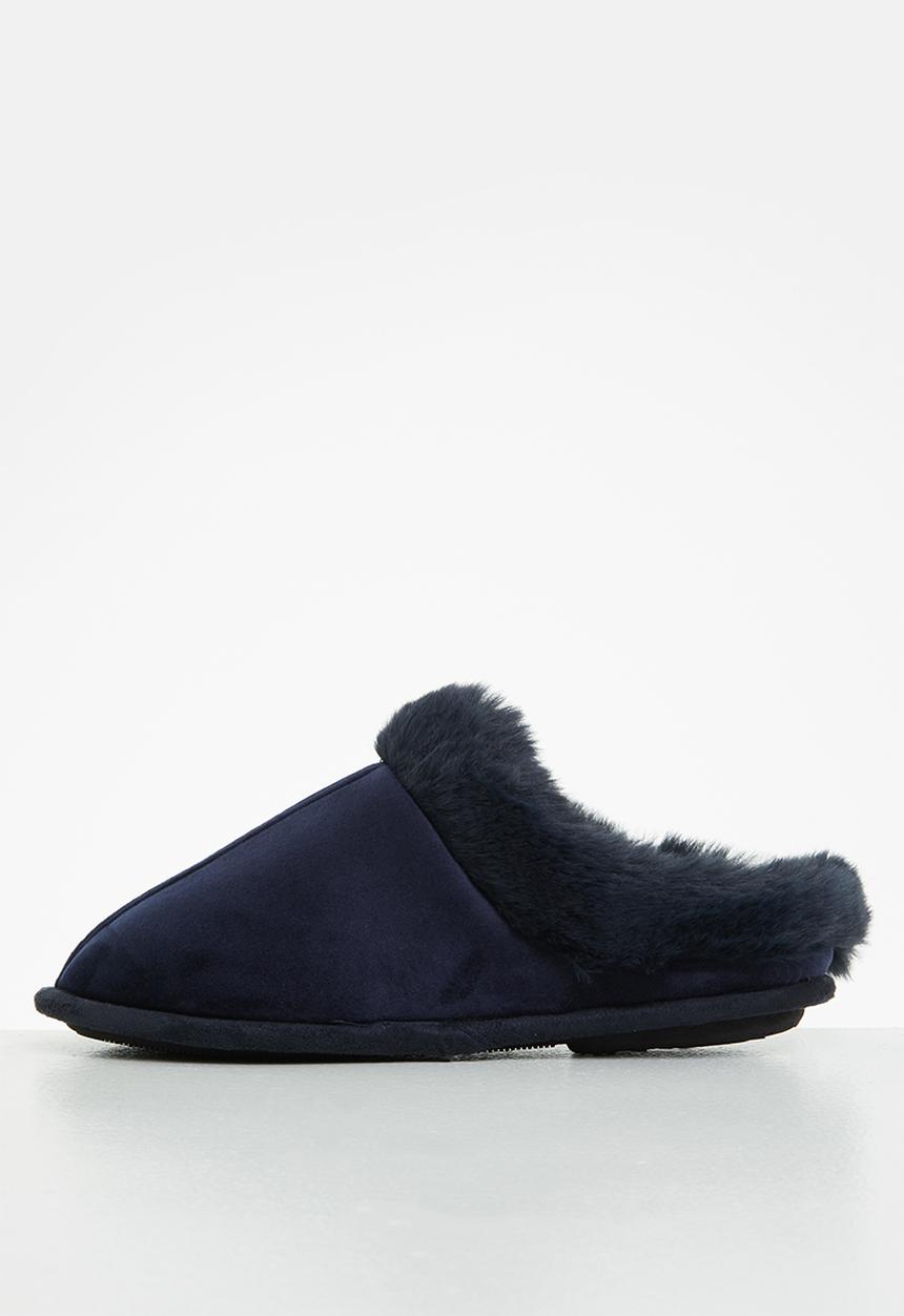 Hush Puppies - Virginia slipper - navy