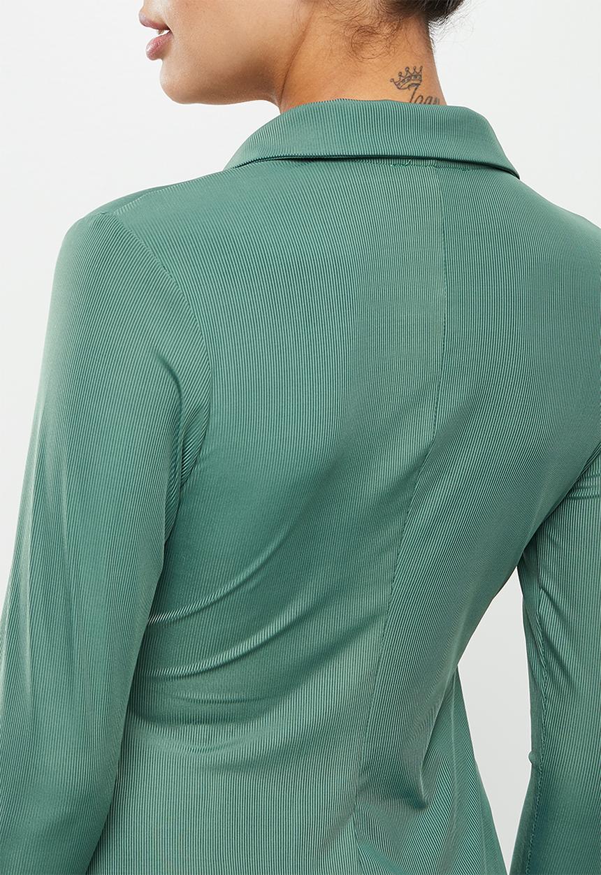 Superbalist - Maternity flare wrap midi dress - sea pine