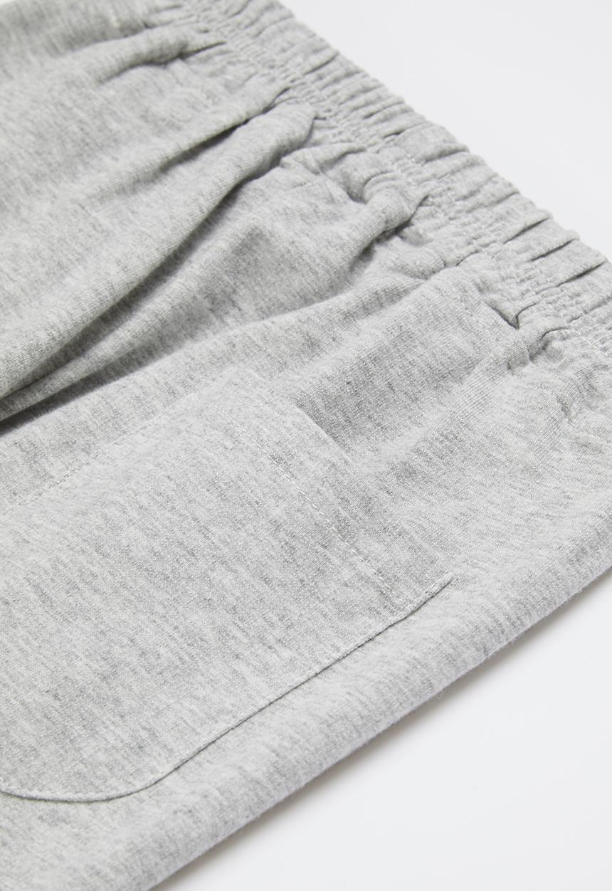 Pop Candy - Girls 2 pack joggers - grey/light pink