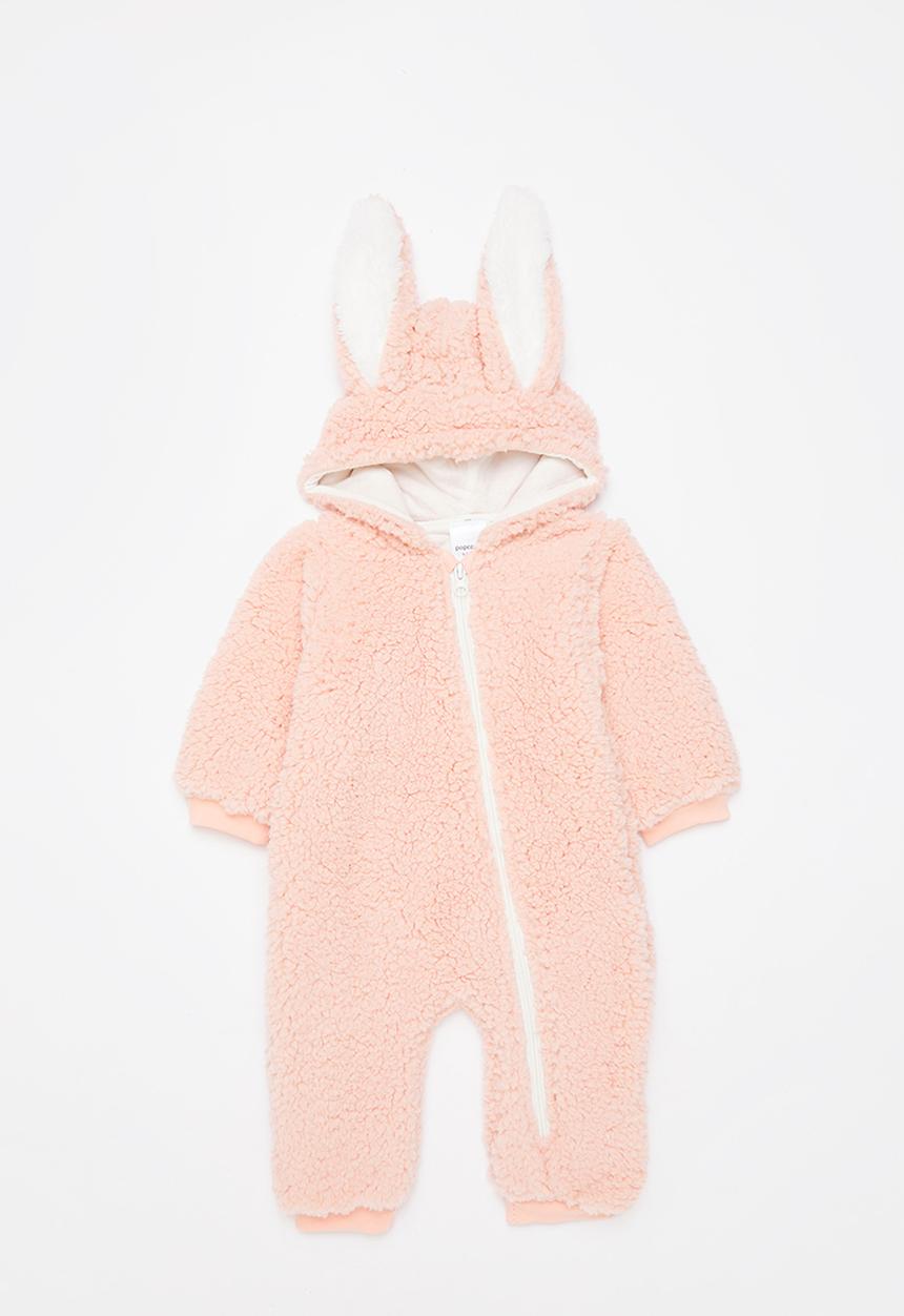 Pop Candy - Baby bunny romper - pink