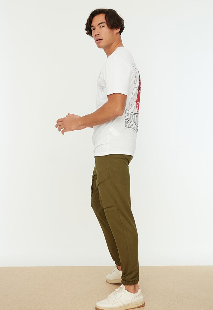 Trendyol - Cuffed cargo jogger - khaki
