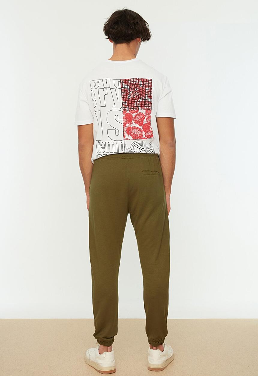 Trendyol - Cuffed cargo jogger - khaki