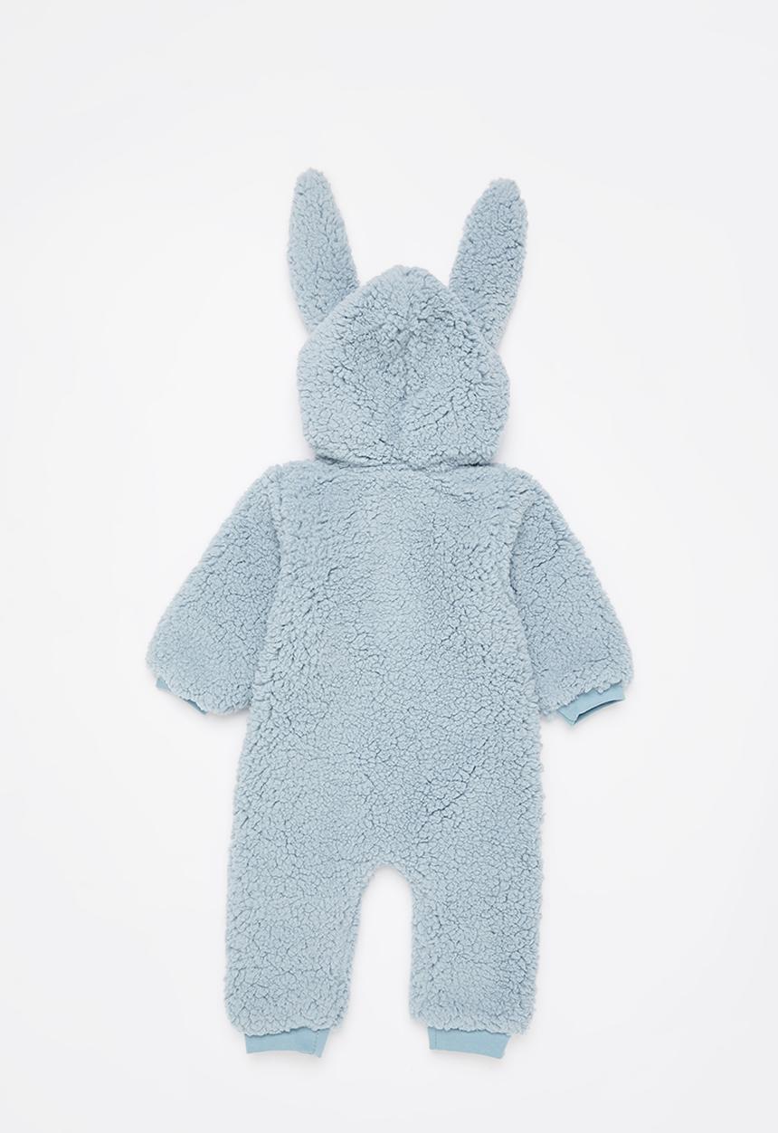 Pop Candy - Baby bunny romper - blue