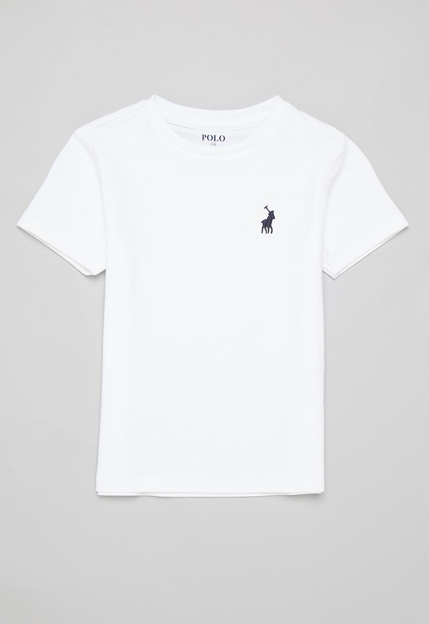 POLO - Girls classic short sleeve tee - white