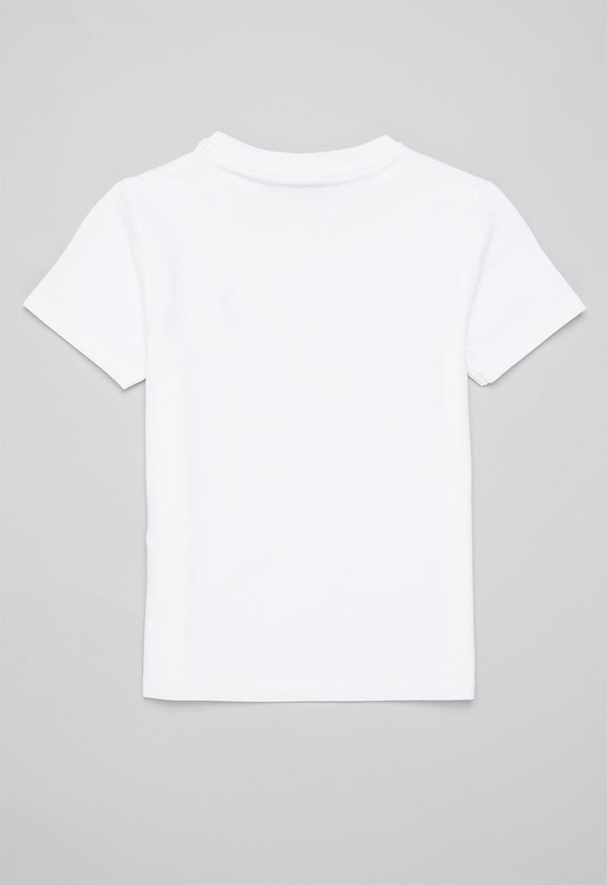 POLO - Girls classic short sleeve tee - white