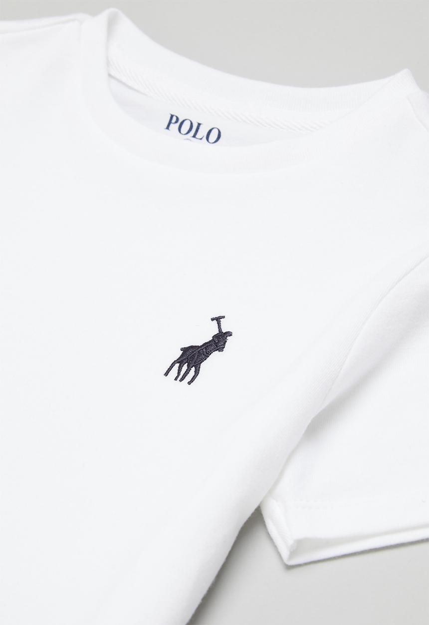 POLO - Girls classic short sleeve tee - white