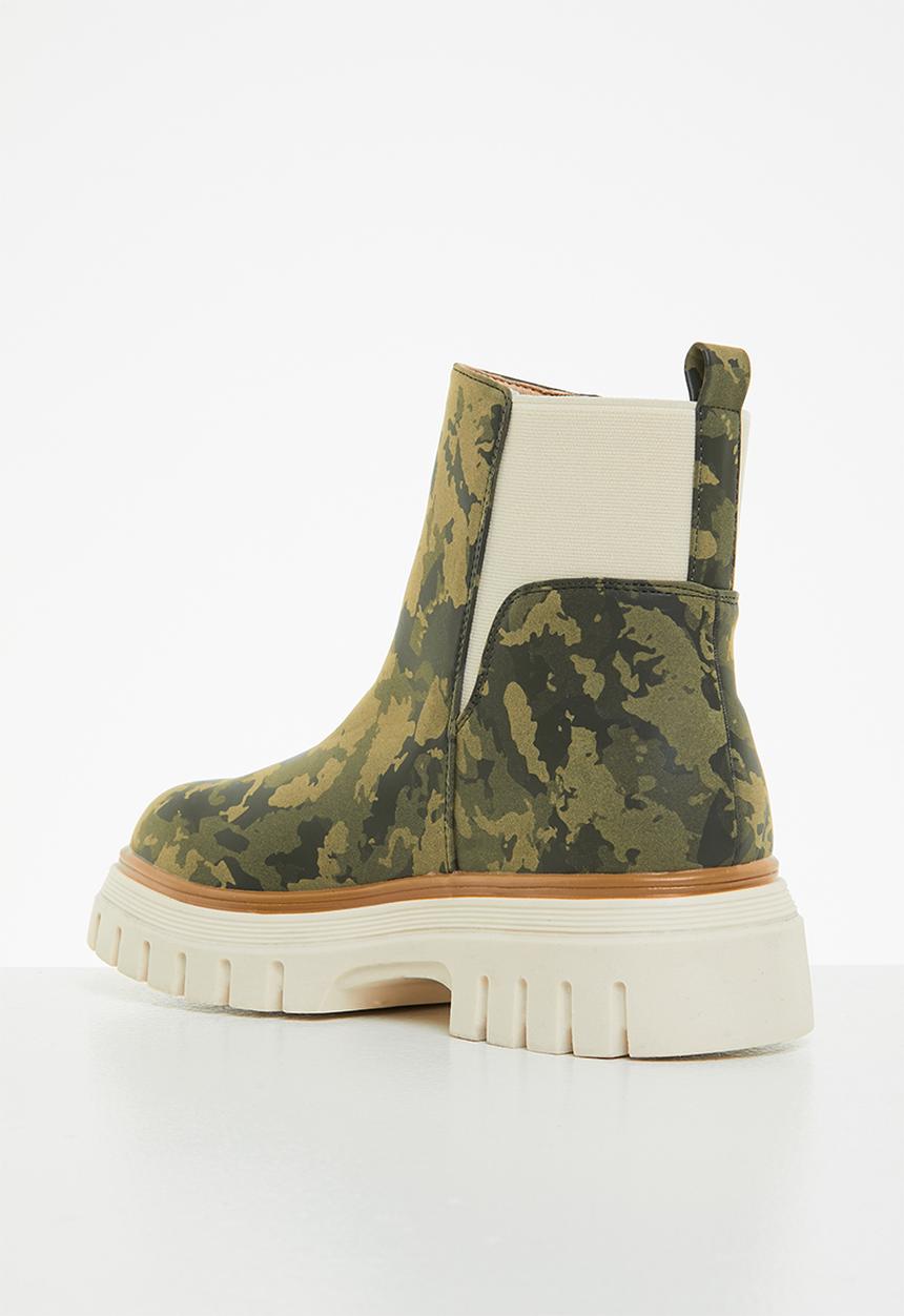 Footwork - Trevvi hiking chelsea boot - camouflage