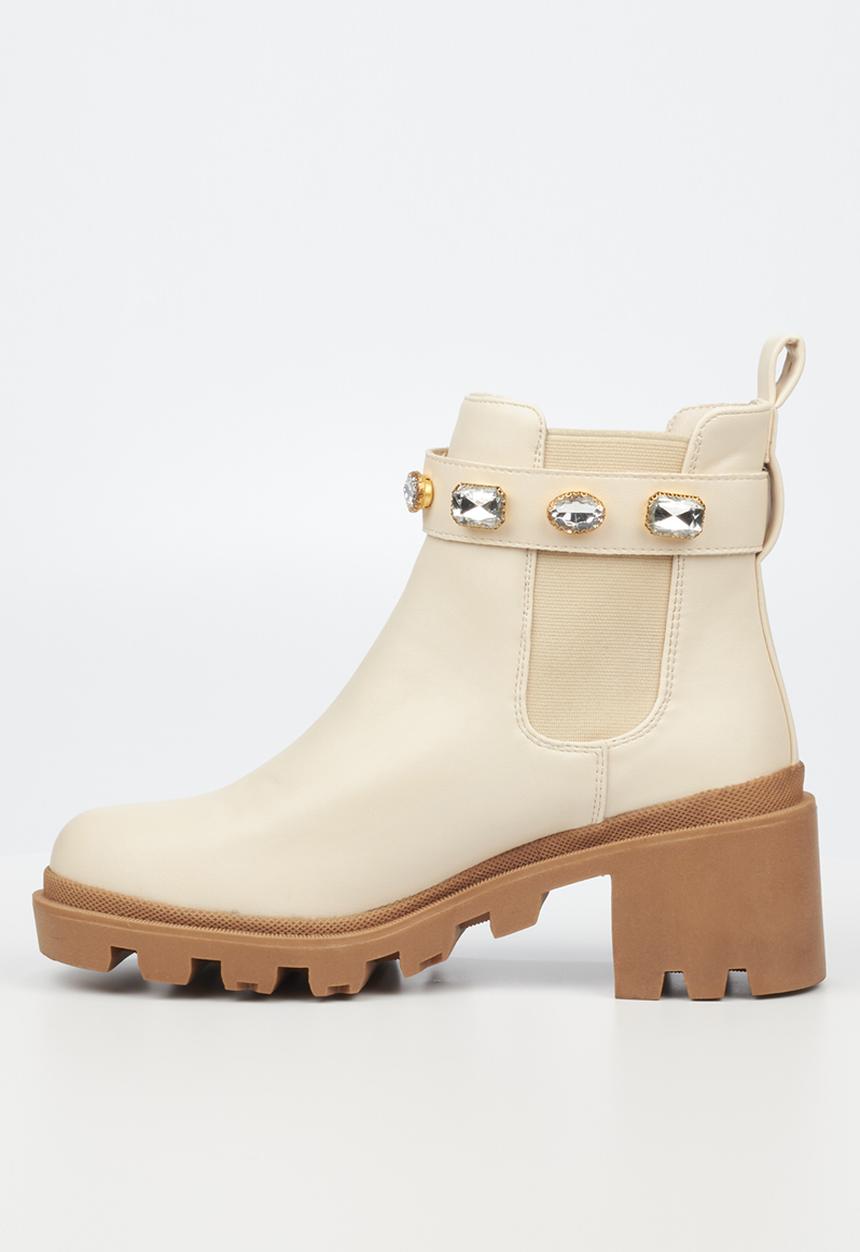 Rock & Co - Blink 1 chelsea boot - bone