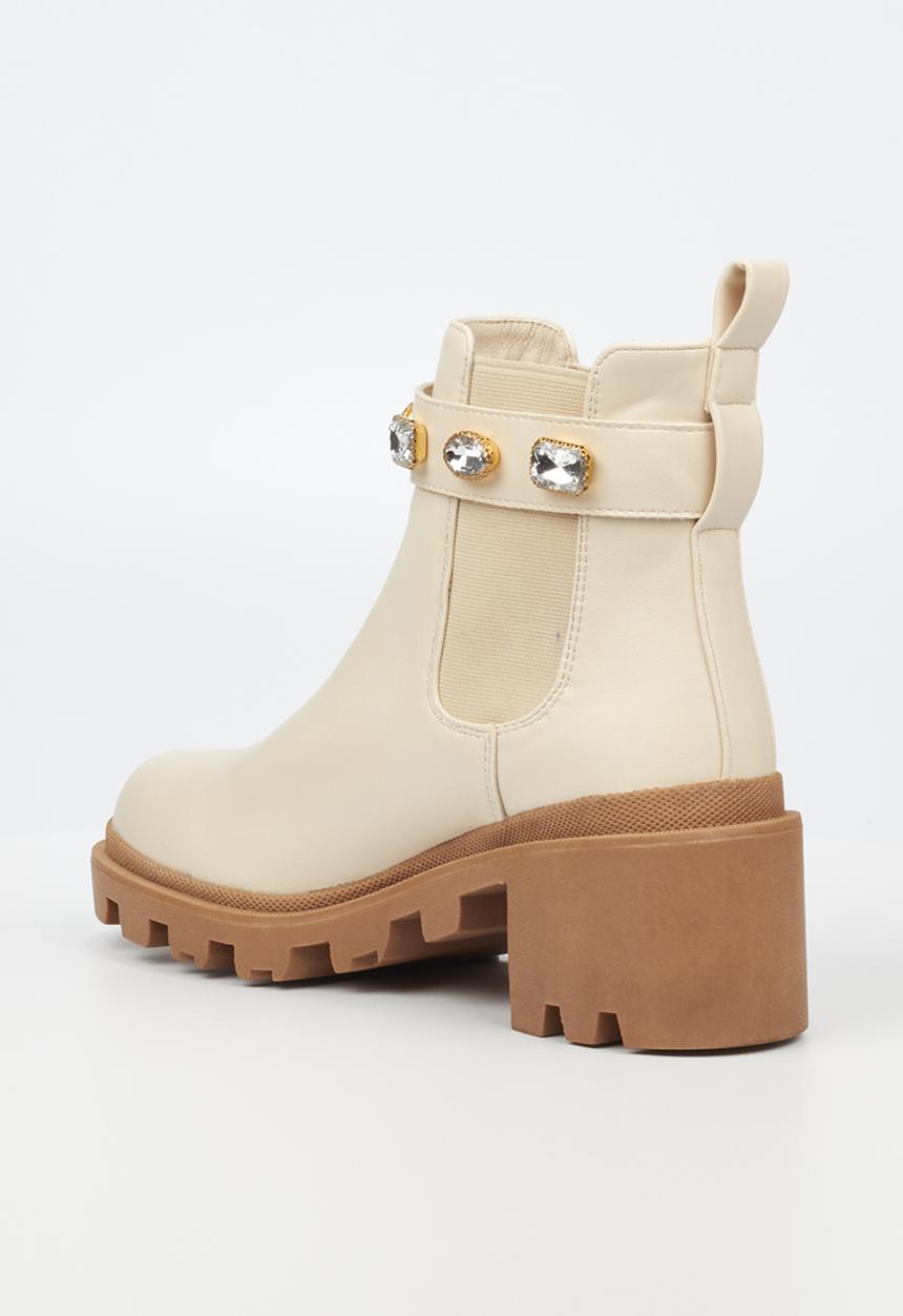 Rock & Co - Blink 1 chelsea boot - bone