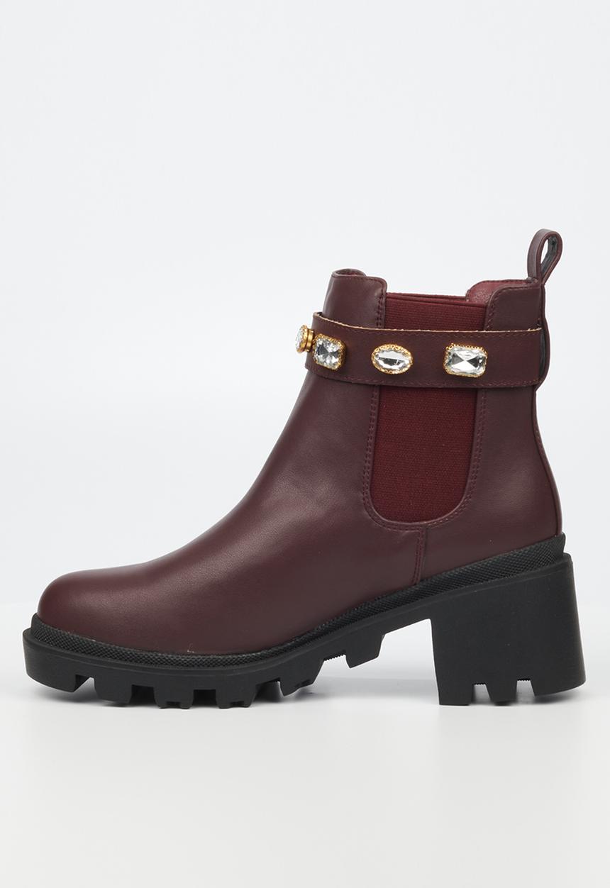 Rock & Co - Blink 1 chelsea boot - burgundy