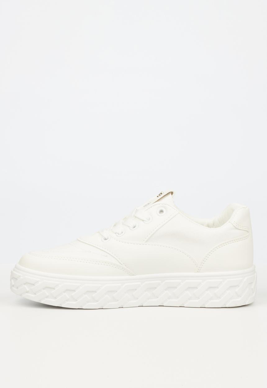 Butterfly Feet - Chain 1 flatform sneaker - white