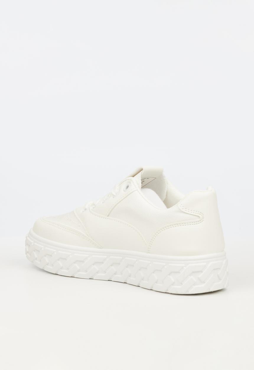 Butterfly Feet - Chain 1 flatform sneaker - white