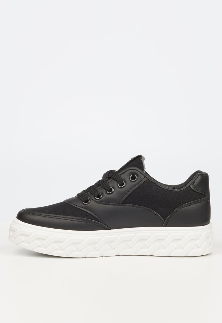 Butterfly Feet - Chain 1 flatform sneaker - black