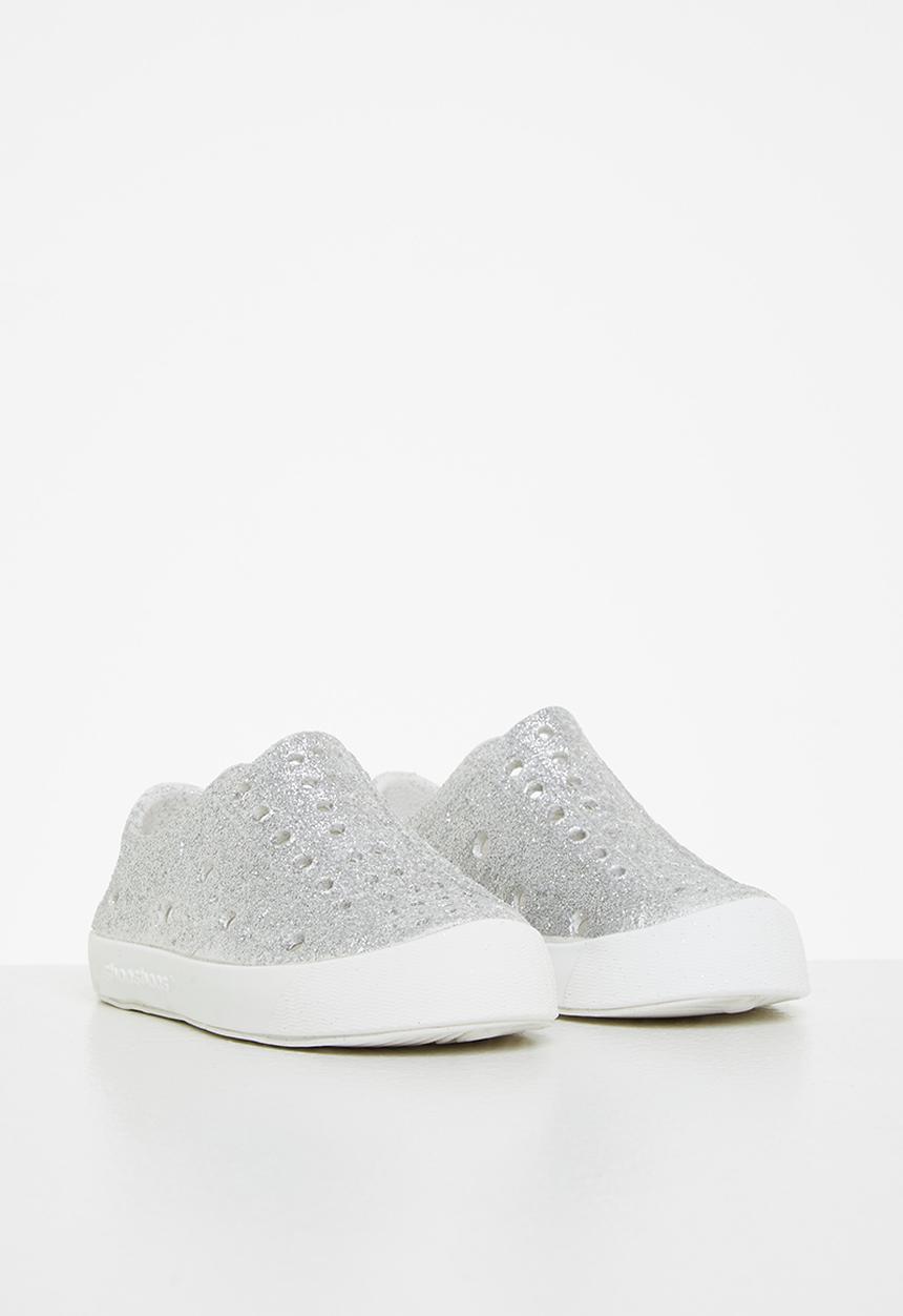shooshoos - Scooter waterproof sneaker - glitter silver