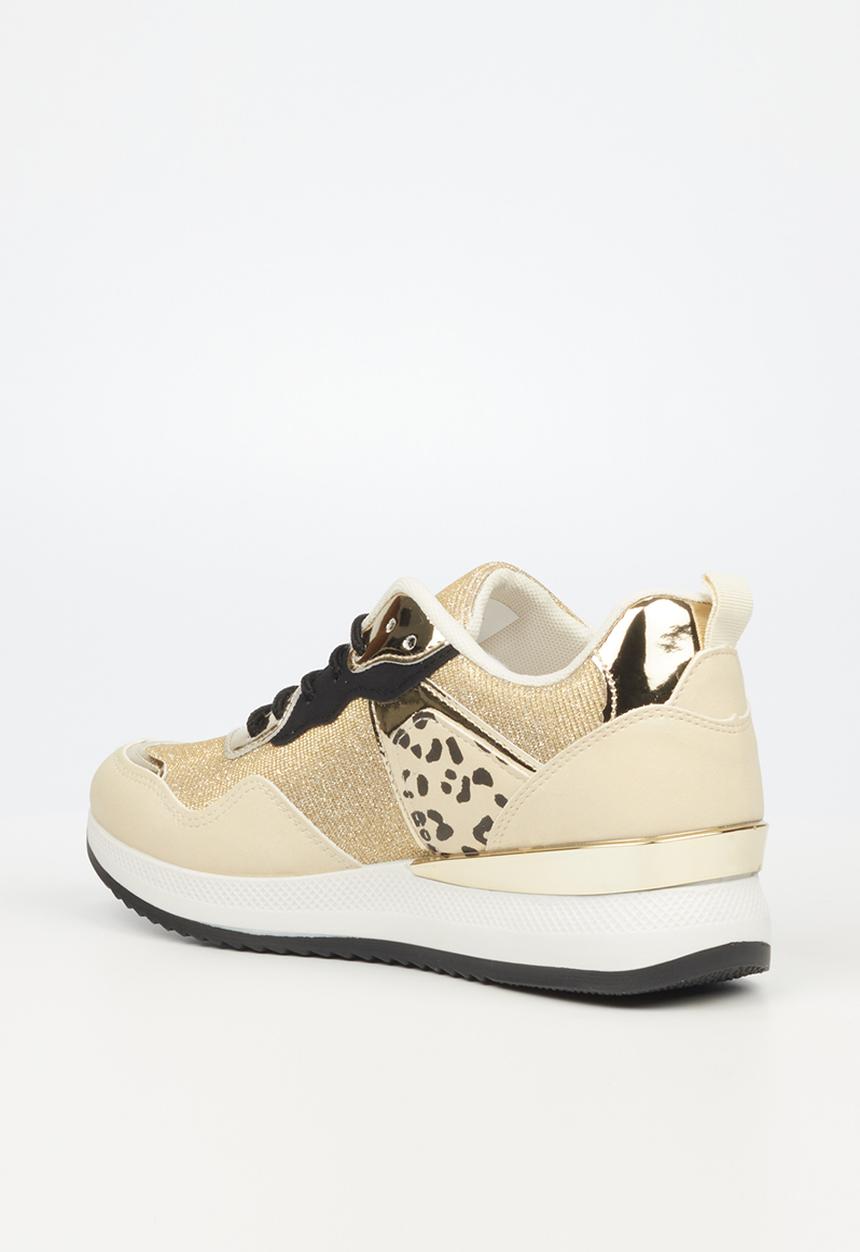 Miss Black - Ice1 sneaker - stone