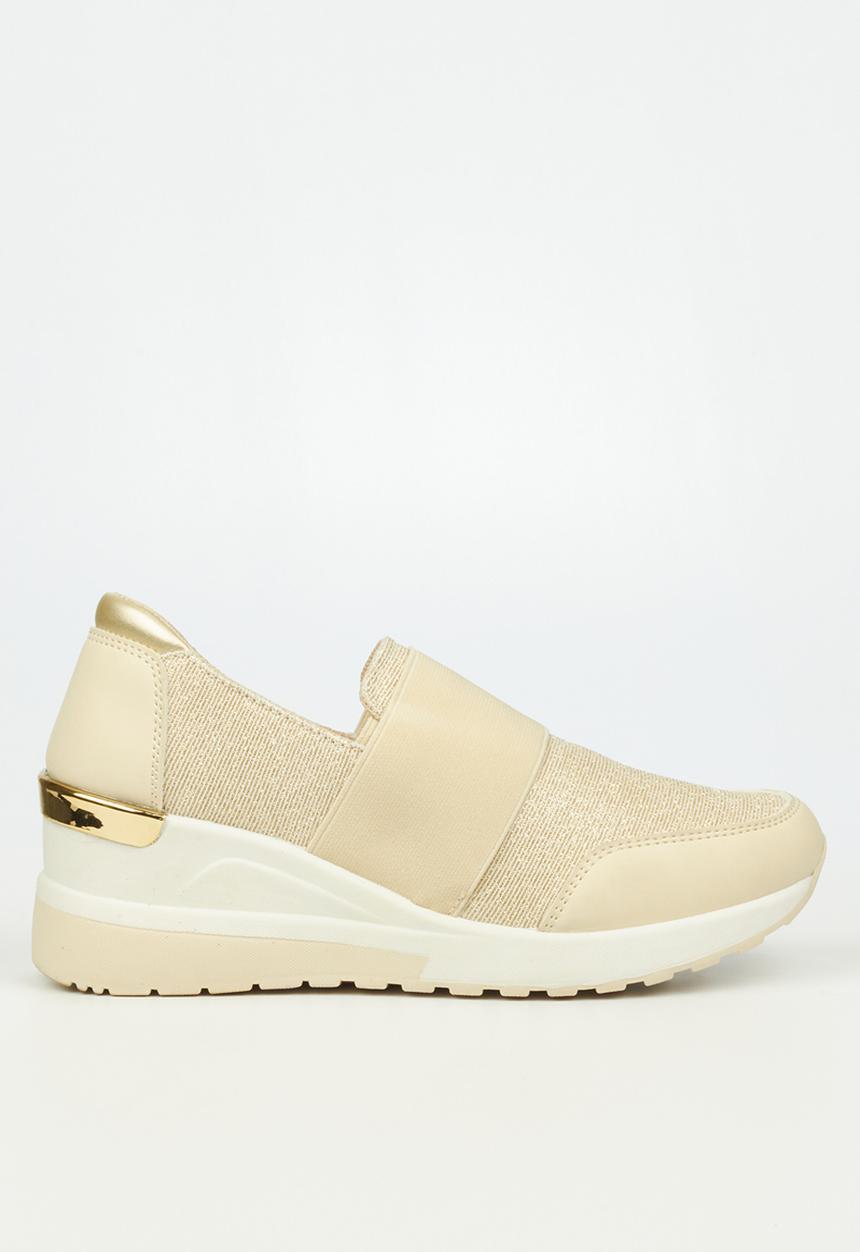 Miss Black - Kors1 sneaker - stone