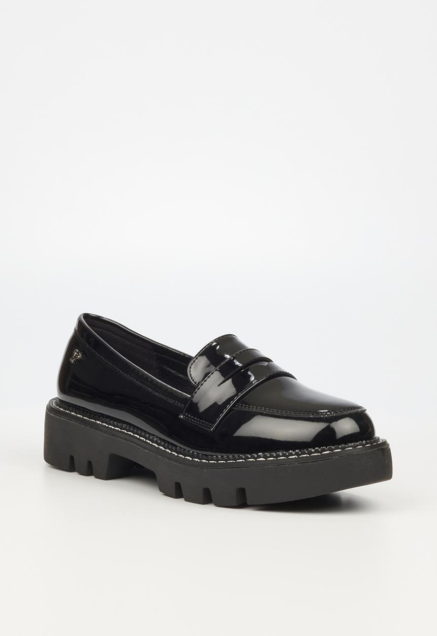 Butterfly Feet - Rileigh 1 lug sole loafer - black