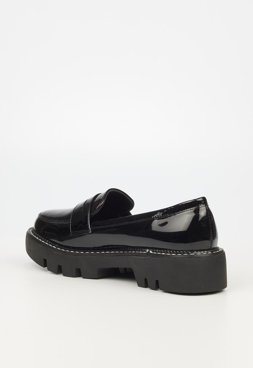 Butterfly Feet - Rileigh 1 lug sole loafer - black