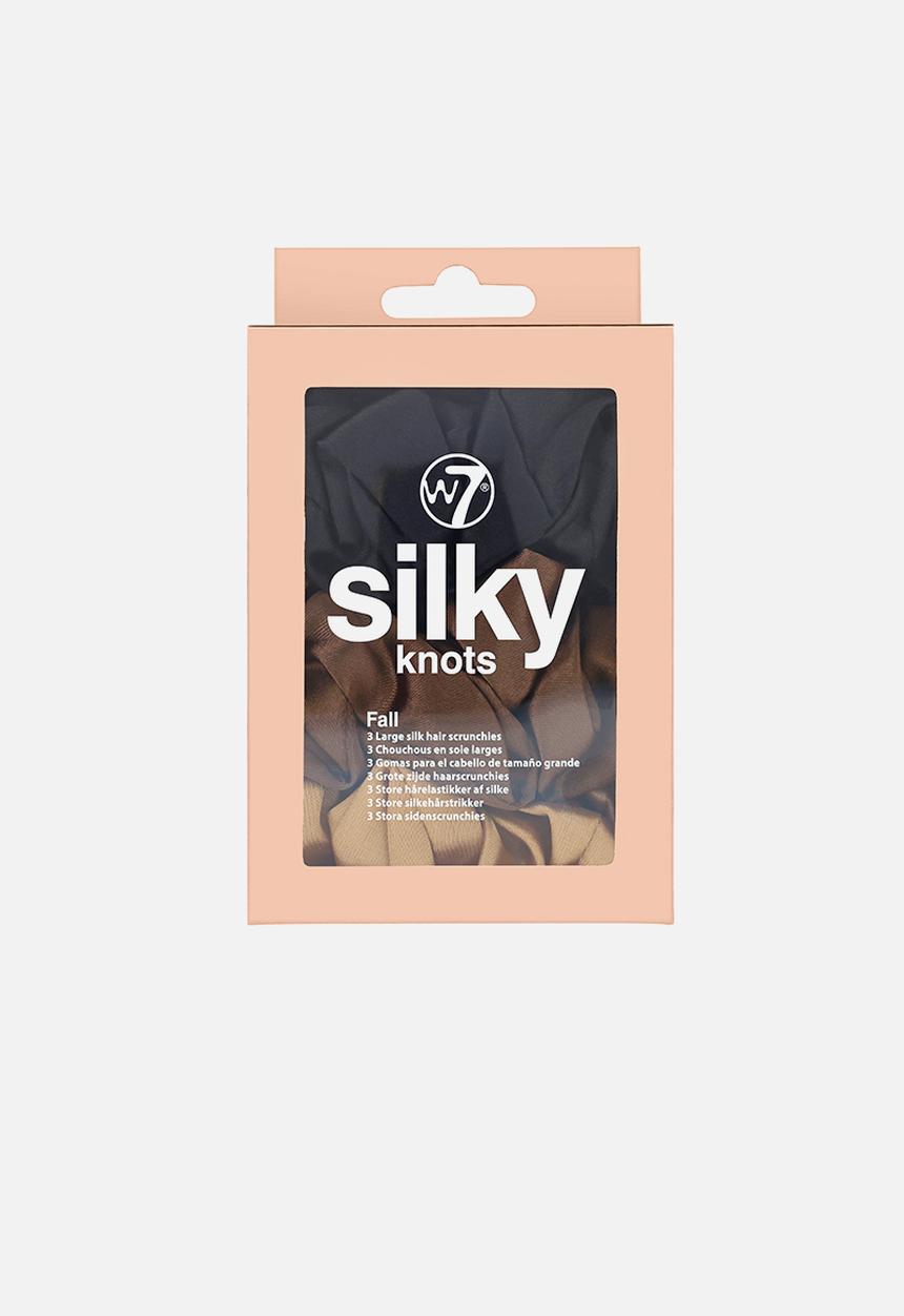 W7 Cosmetics - Silky Knots Hair Scrunchies 3 Pack - Fall Collection