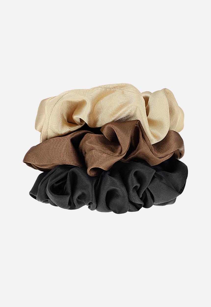 W7 Cosmetics - Silky Knots Hair Scrunchies 3 Pack - Fall Collection