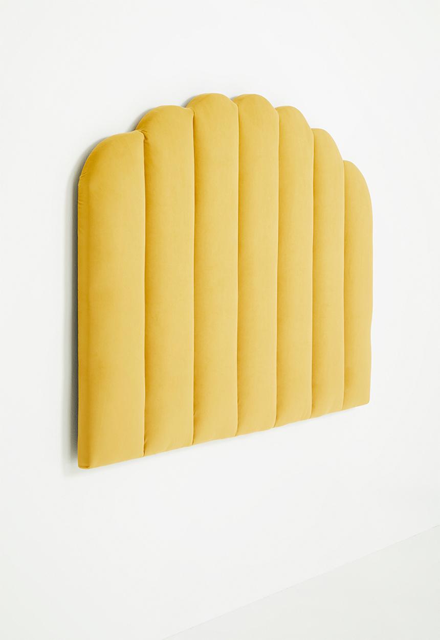 Sixth Floor - Sloped Panel headboard - mustard