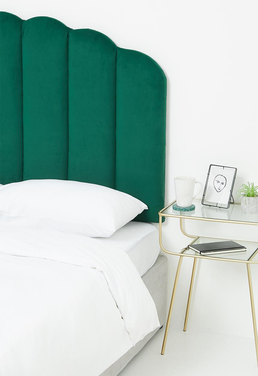 Sixth Floor - Sloped Panel headboard - Green