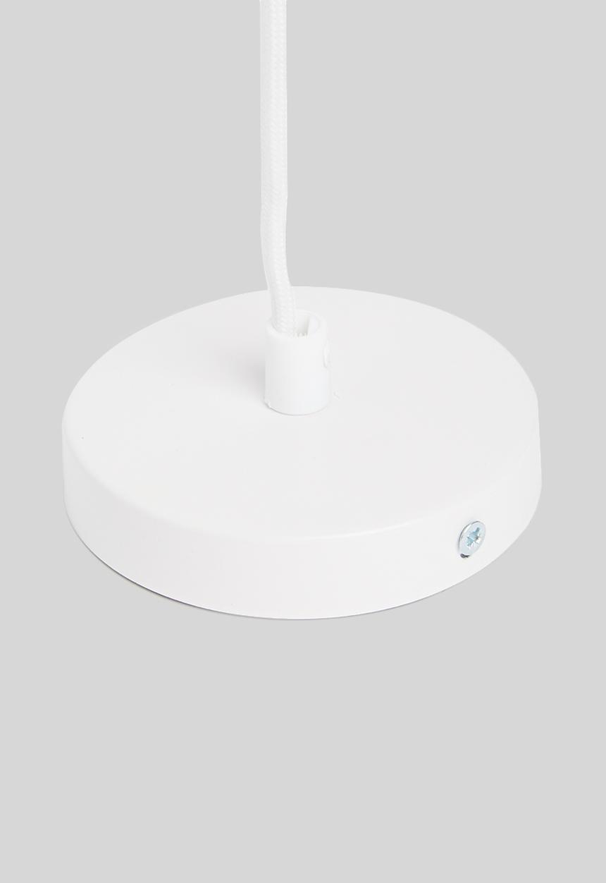 Sixth Floor - Como bowl pendant - white