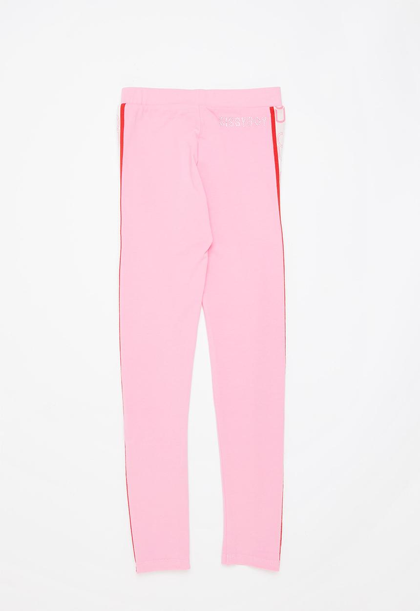 SISSY BOY - Basic leggings with branded side tape - bubblegum pink