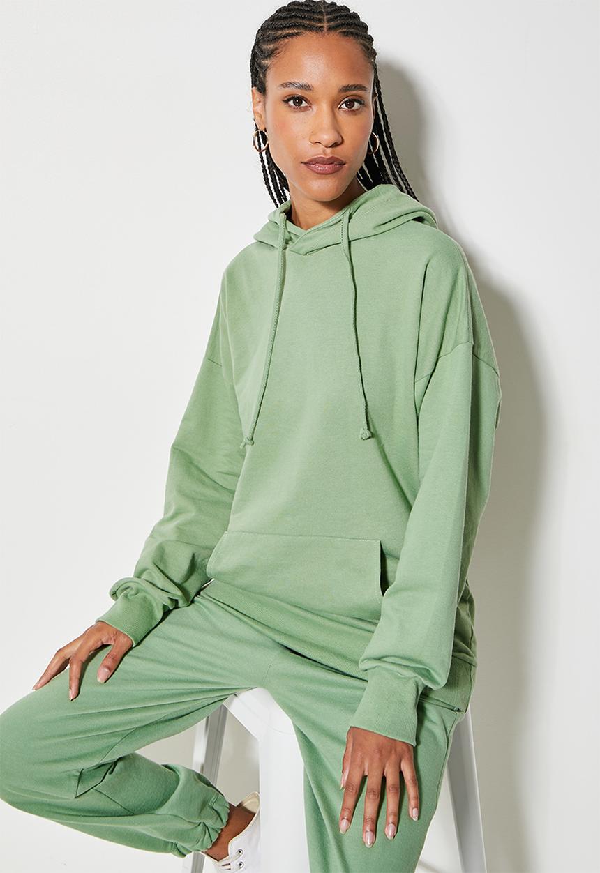 Superbalist - Longline hood - loden frost