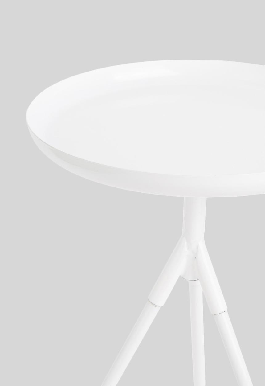 Sixth Floor - Sam tri table - white