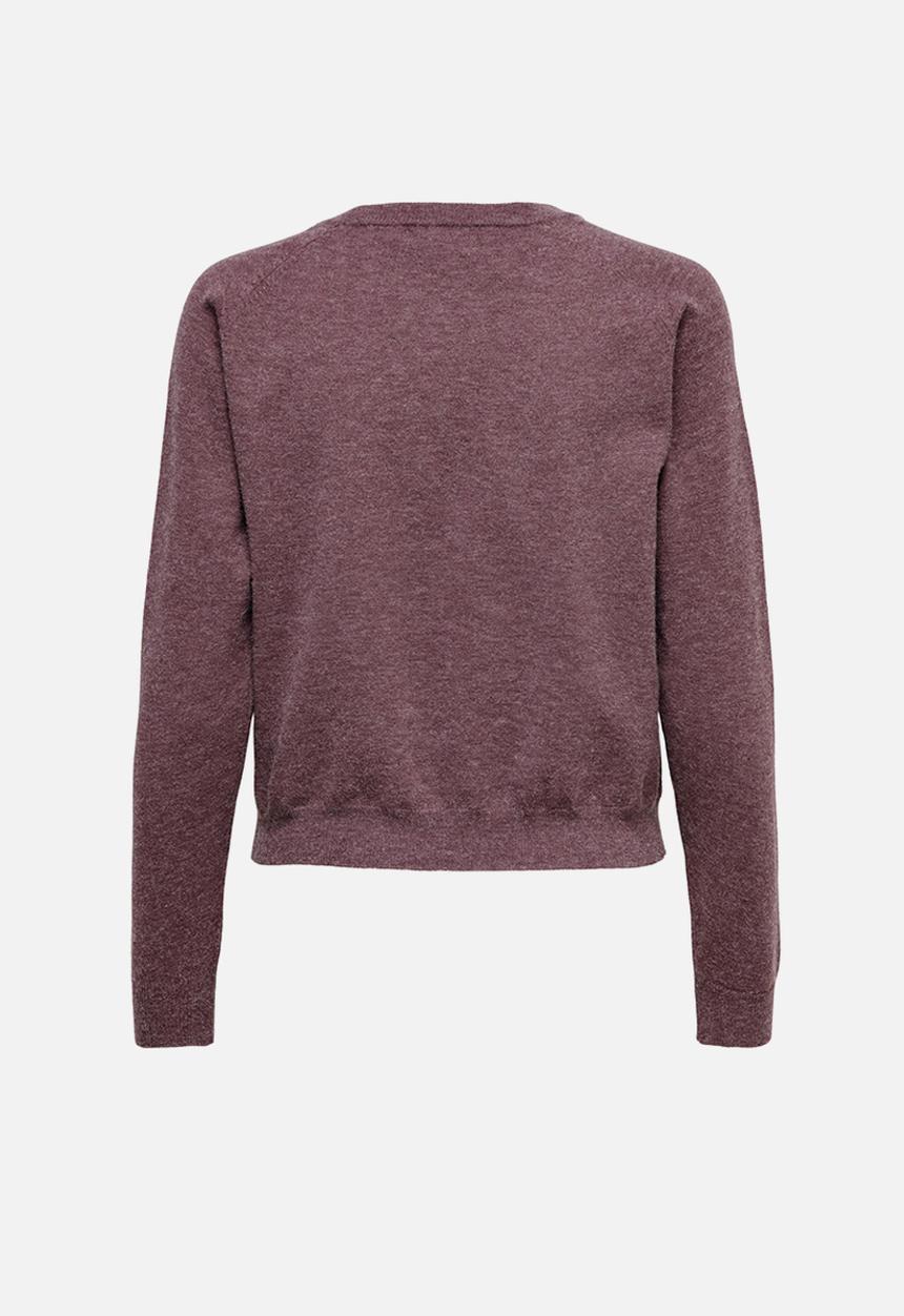 ONLY - Younger long sleeve pullover knit - rose brown