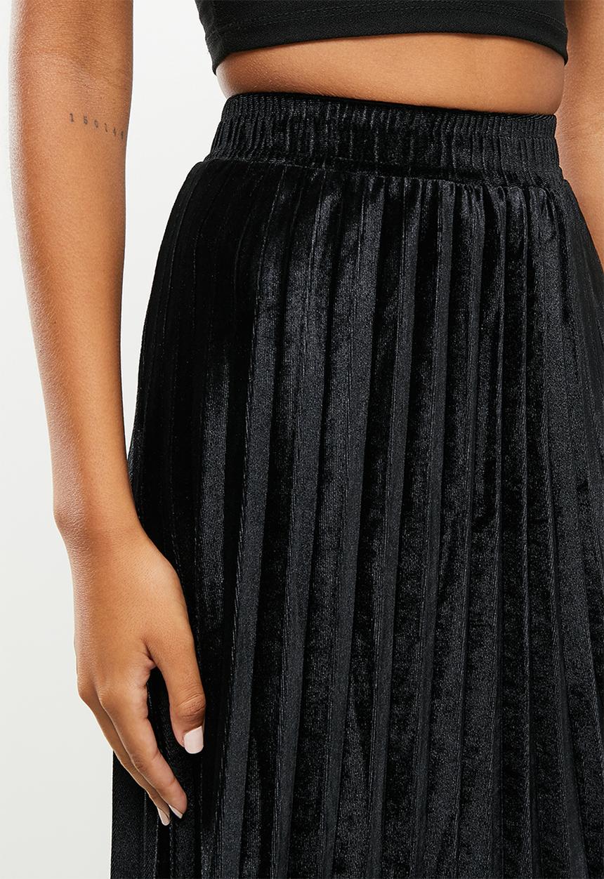 dailyfriday - Pleated skirt - black