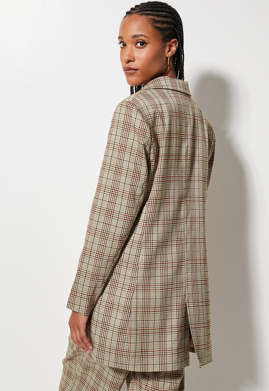 Superbalist - Longer length blazer - brown 