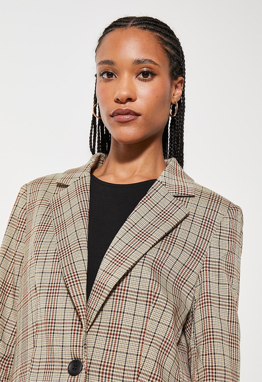 Superbalist - Longer length blazer - brown 