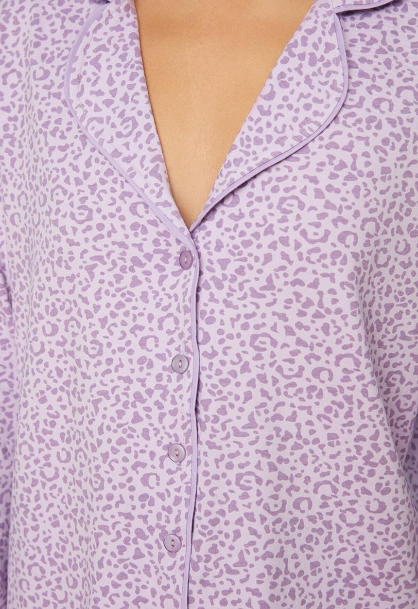 Trendyol - Knit pajamas set - lilac